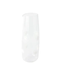 Vietri Drop Glass Pitcher