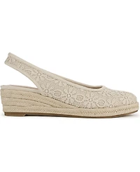 LifeStride Women's Kayden Slingback Wedge Espadrilles