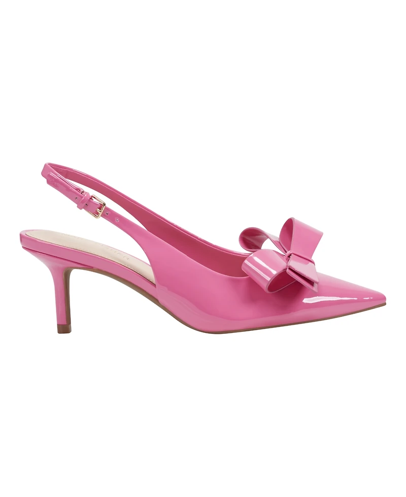 Marc Fisher Women's Allon Bow Slingback Pumps