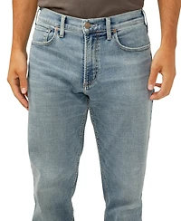 Silver Jeans Co. Men's Eddie Classic Athletic Fit Tapered Leg Luxe Heritage