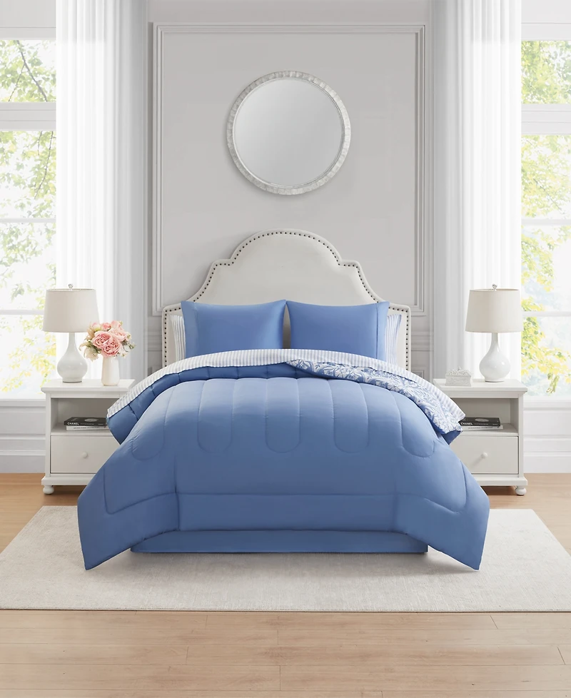 Mytex Cassia Floral 8-Pc. Comforter Sets, Exclusively at Macy's