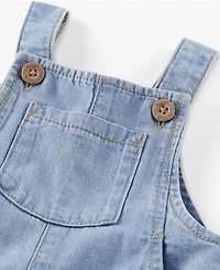 Little Planet by Carter's Baby Boys Organic Cotton Chambray Shortall