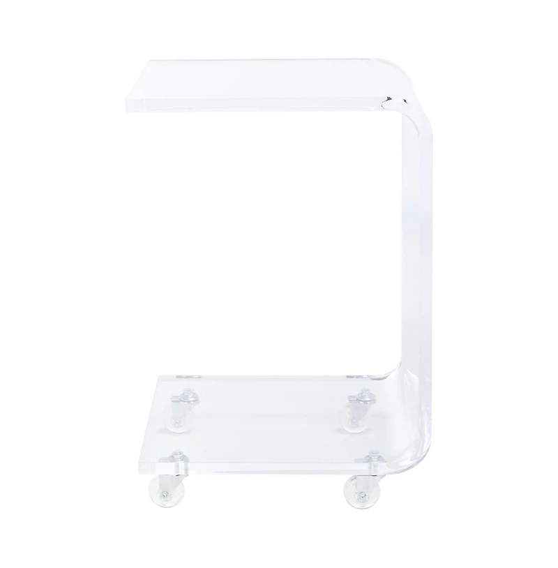 Rollins Acrylic Bar Cart