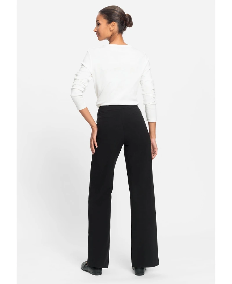 Olsen Women's Dana Fit Wide Leg Trouser
