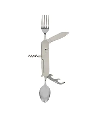 Stansport Folding Knife, Fork, Spoon Multi-Tool