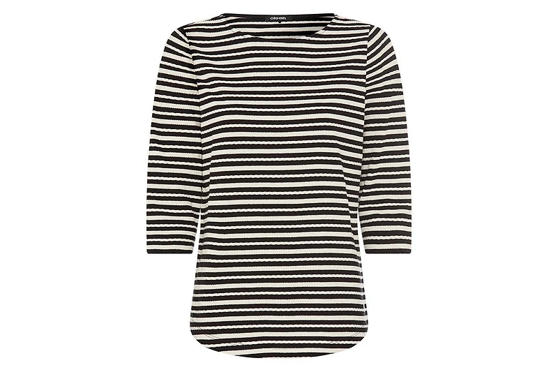 Olsen Women's Textured Striped T-Shirt