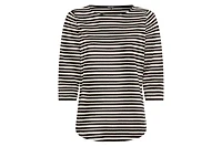 Olsen Women's Textured Striped T-Shirt