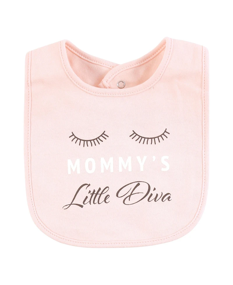 Hudson Baby Soft Cotton Mealtime Bibs