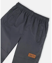 Deux par Deux Big Boys 3-In-1 Mid-Season Outerwear Set Gray, Beige, Orange, And Sage