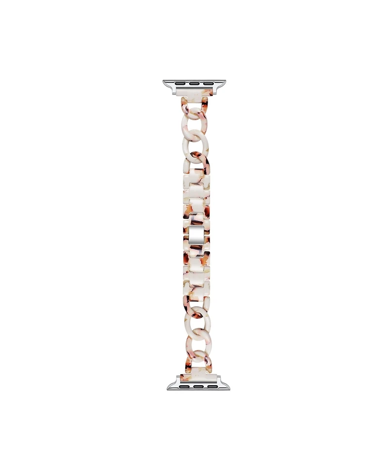Posh Tech Kit Tortoise Resin Link Band for Apple Watch, Fits All Apple Watch Models