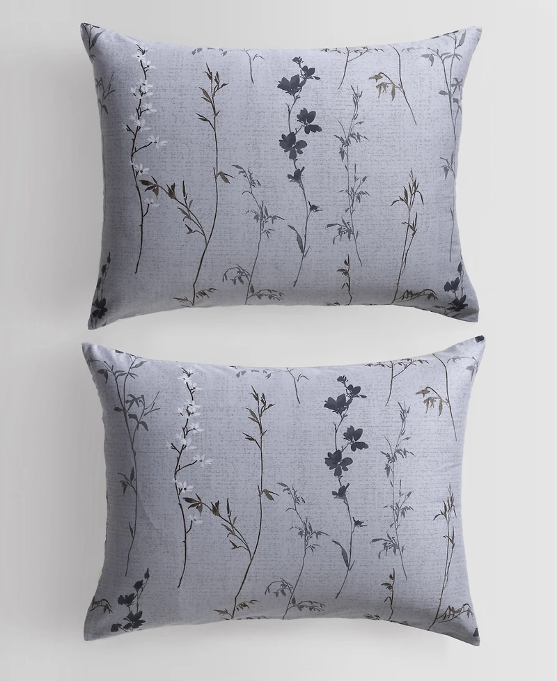 Calvin Klein Wildflower Cotton Sateen 3-Pc. Duvet Cover Set