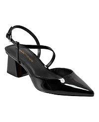 Marc Fisher Women's Loya Strappy Block Heel Pumps