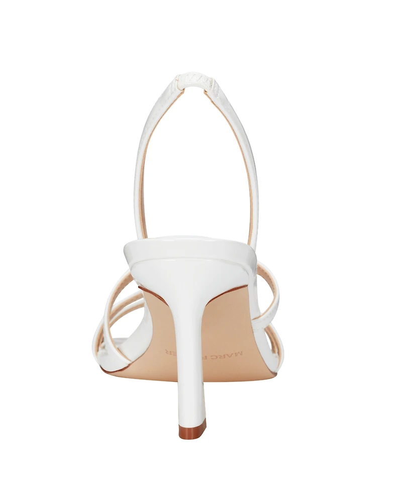 Marc Fisher Women's Nalina Strappy Slip-On Sandals