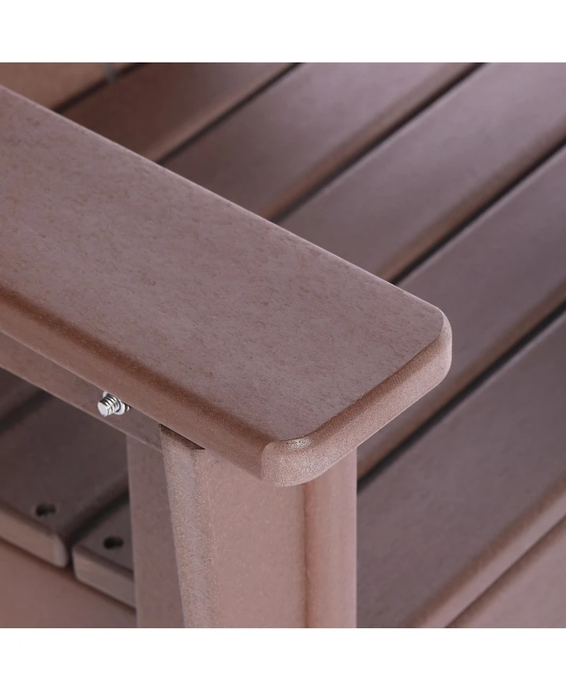 Kids Outdoor Hdpe Adirondack Plastic Patio Chair