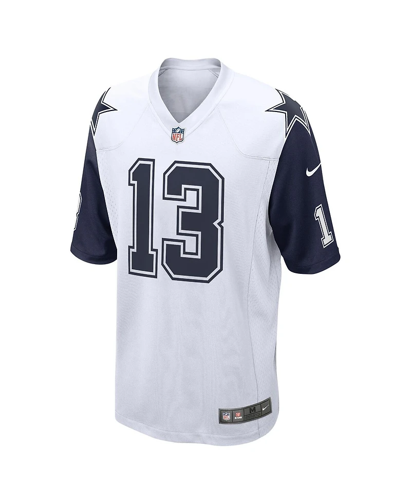 Nike Men's DeMarvion Overshown White Dallas Cowboys Game Jersey