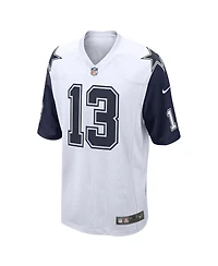 Nike Men's DeMarvion Overshown White Dallas Cowboys Game Jersey