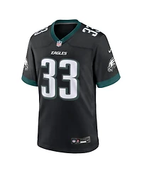 Nike Men's Cooper DeJean Black Philadelphia Eagles 2024 Nfl Draft Alternate Player Game Jersey