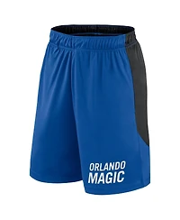 Logo Athletic Men's Blue/Black Orlando Magic Launch Performance Shorts