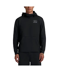 Fanatics Men's and Women's Black Cincinnati Bengals Front Office Tonal Tri-Blend Pullover Hoodie