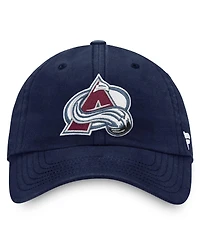 Fanatics Men's Navy Colorado Avalanche Core Primary Logo Adjustable Hat