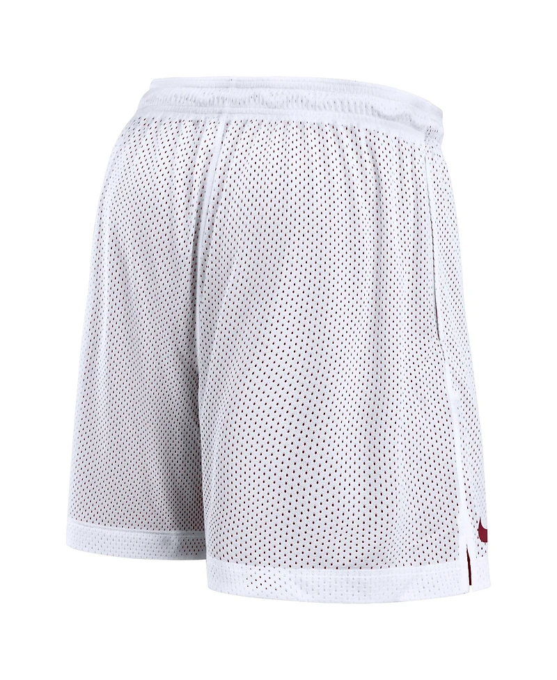 Nike Men's White/Crimson Alabama Crimson Tide Primetime Reversible Performance Shorts