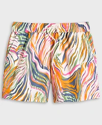 Mode of One Men's Retro Wave Regular-Fit Printed Swim Trunks, Exclusively at Macy's