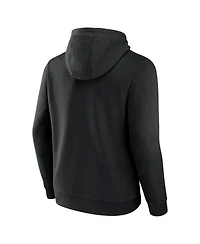 Fanatics Men's Black Toronto Raptors Primary Logo Pullover Hoodie