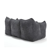 Bean Bag Chair for Adults, Cozy Chenille Sofa, Perfect Gaming, Reading, and Relaxing-The Pop Home