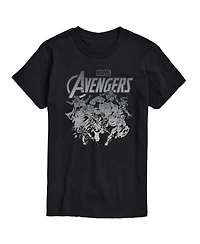 Airwaves Men's The Avengers Short Sleeve T-Shirt