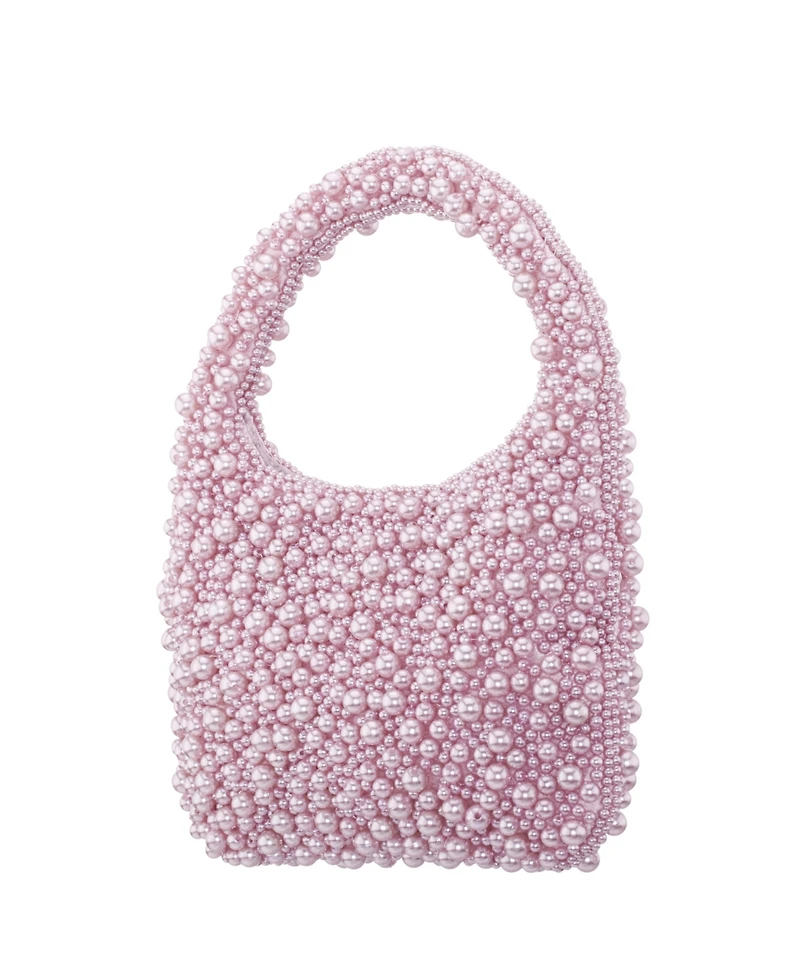 Nina All Over Beaded Hobo Bag