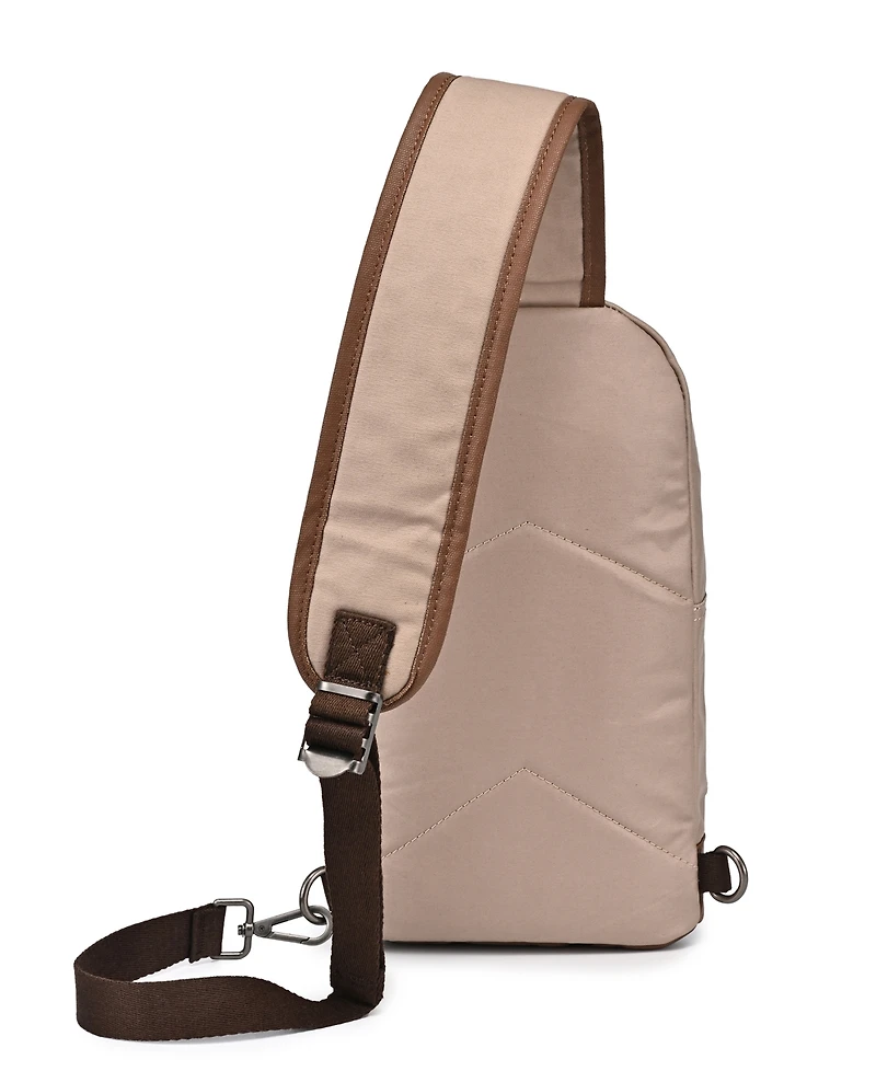 Tsd Brand Urban Light Coated Canvas Sling Bag