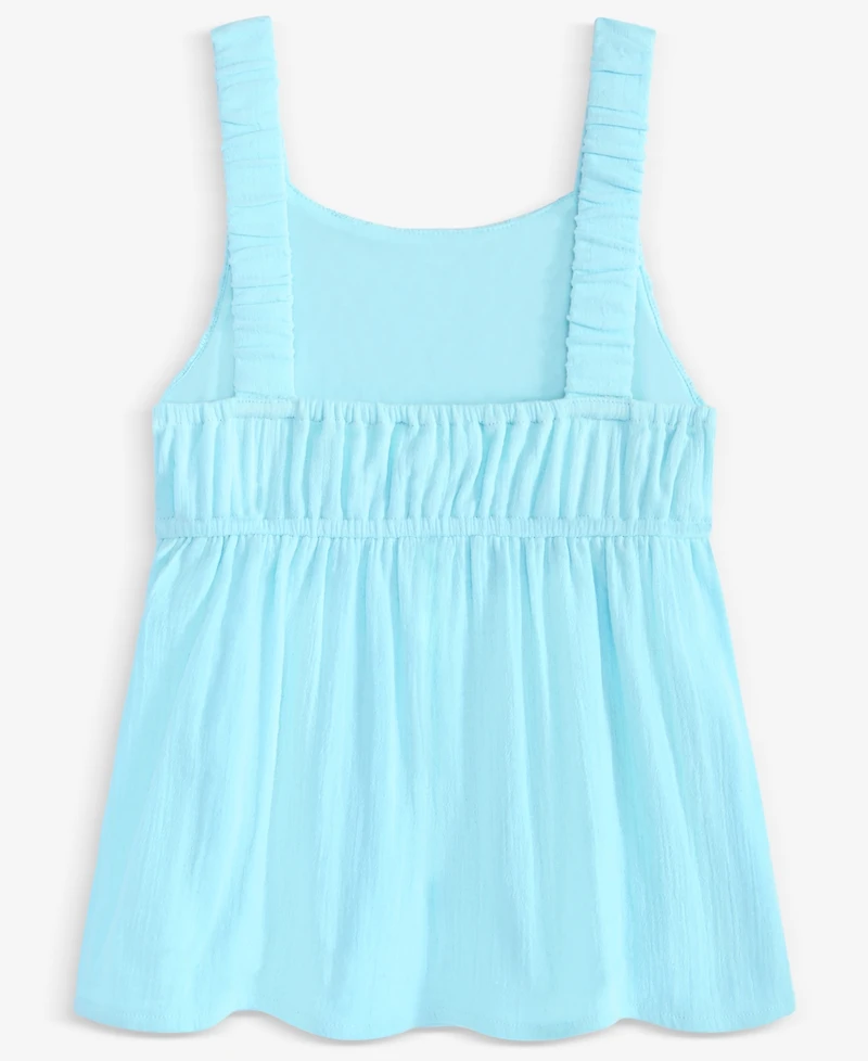 Epic Threads Little & Big Girls Cotton Crochet Swing Tank Top, Exclusively at Macy's