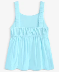 Epic Threads Little & Big Girls Cotton Crochet Swing Tank Top, Exclusively at Macy's