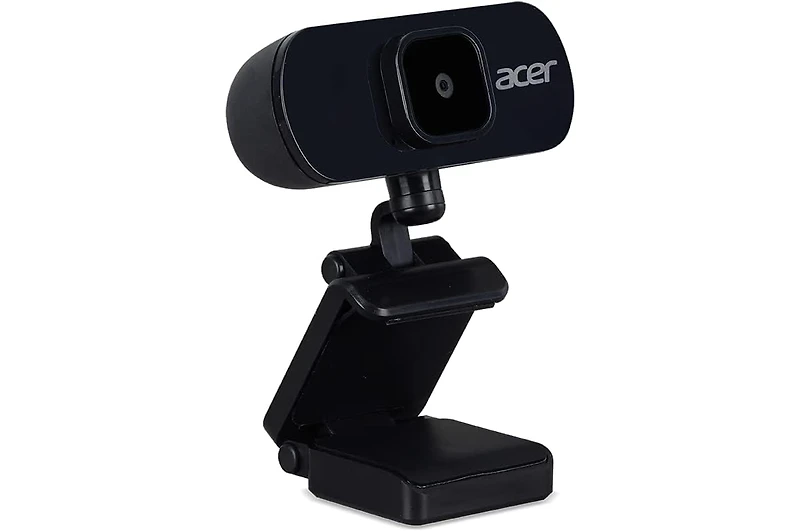 acer Full Hd Usb Streaming 2MP Webcam | 1080P Hd | 360° Rotation | Digital Microphone | Plug & Play for Desktop or Laptop Pc | Stream for Zoom, Skype,