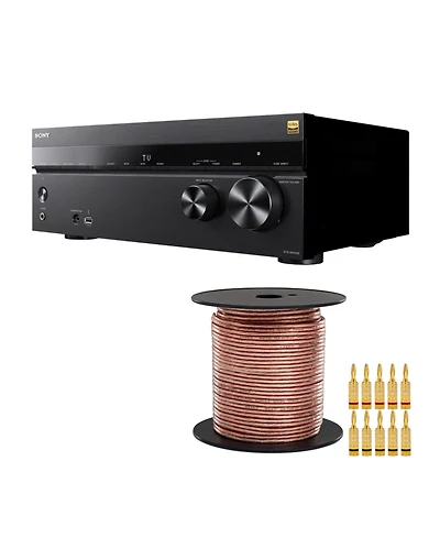 Sony Str-AN1000 7.2 Channel 8K Av Receiver With Speaker Accessory Kit Bundle