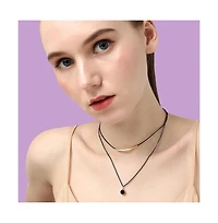 Bar Charm Multi-Layer Necklace