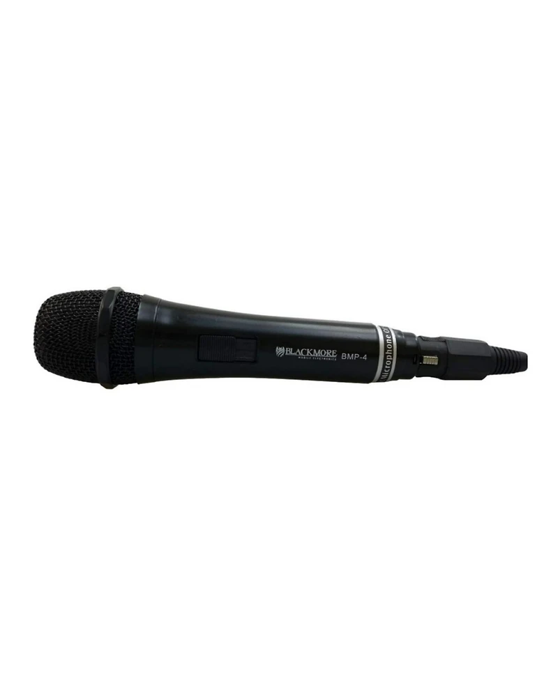 Sony Ult Tower 10 Party Speaker - SRSULT1000 (Black) Wired Unidirectional Dynamic Microphone Bundle