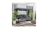 Outdoor Patio Swing Chair Comfortable Hanging for Relaxation Garden or Backyard