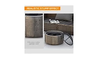 Outdoor Fire Pit Portable Backyard Fire Pit for Patio, Garden, and Campfire Gatherings