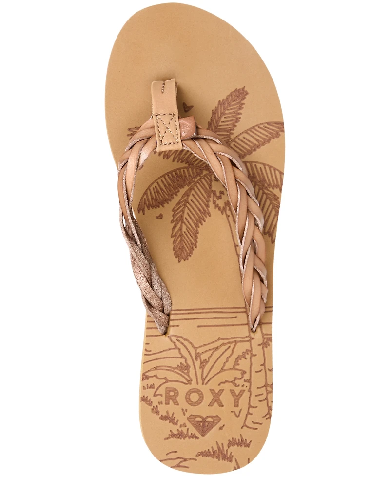 Roxy Women's Feel Breezie Slip-On Flat Sandals