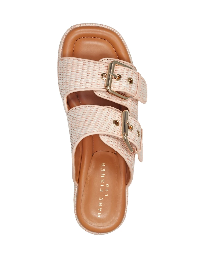 Marc Fisher Ltd Women's Poppy High Platform Wedge Sandals