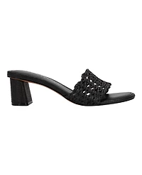 Marc Fisher Ltd Women's Jazmine Woven Slip-On Sandals