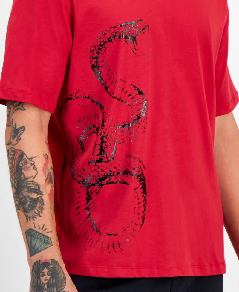 A|X Armani Exchange Men's Lunar New Year T-Shirt, Exclusively at Macy's