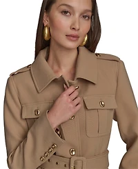 Donna Karan New York Women's Belted Crepe Jacket