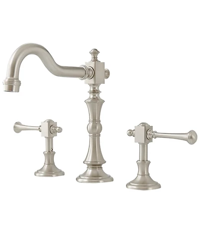 8 in. Widespread Double Handle 3 Hole Bathroom Faucet