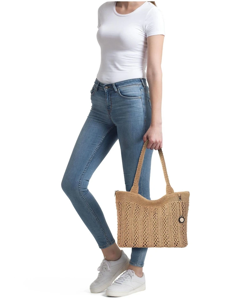 The Sak Classic Crochet Medium Tote Bag