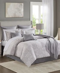 Addison Park Leander 14 Pc. Jacquard Comforter Set Exclusive At Macys