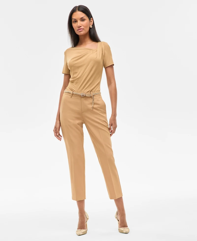 I.n.c. International Concepts Women's Slim Cropped Trousers, Exclusively at Macy's