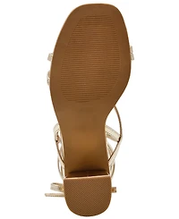 Dv Dolce Vita Women's Haze Strappy Lace-Up Block-Heel Dress Sandals