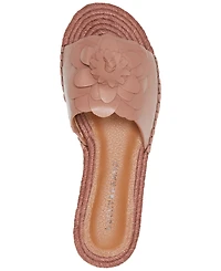 Lucky Brand Women's Biricha Flower Flat Sandals
